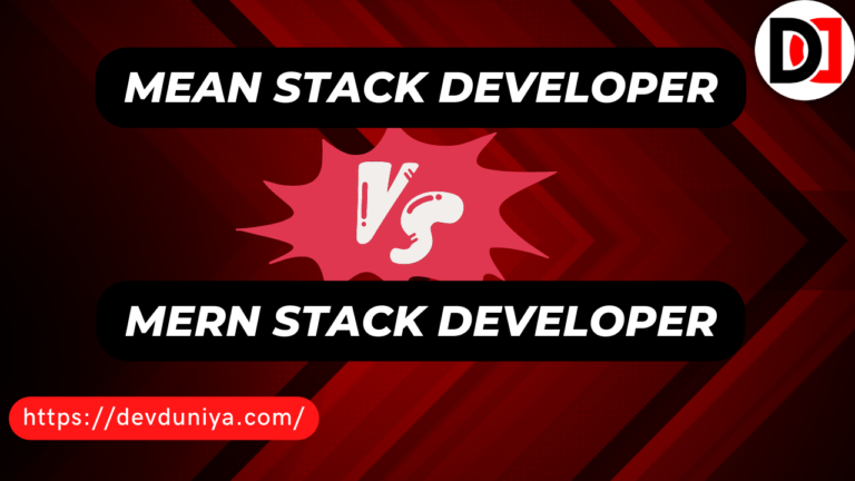 Mean Stack Developer Vs Mern Stack Developer Which One Is To Choose In