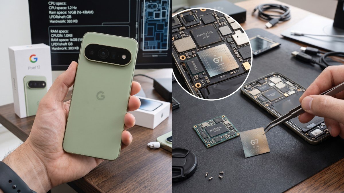 Google Pixel 12 release date Tensor G7 specs LPDDR6