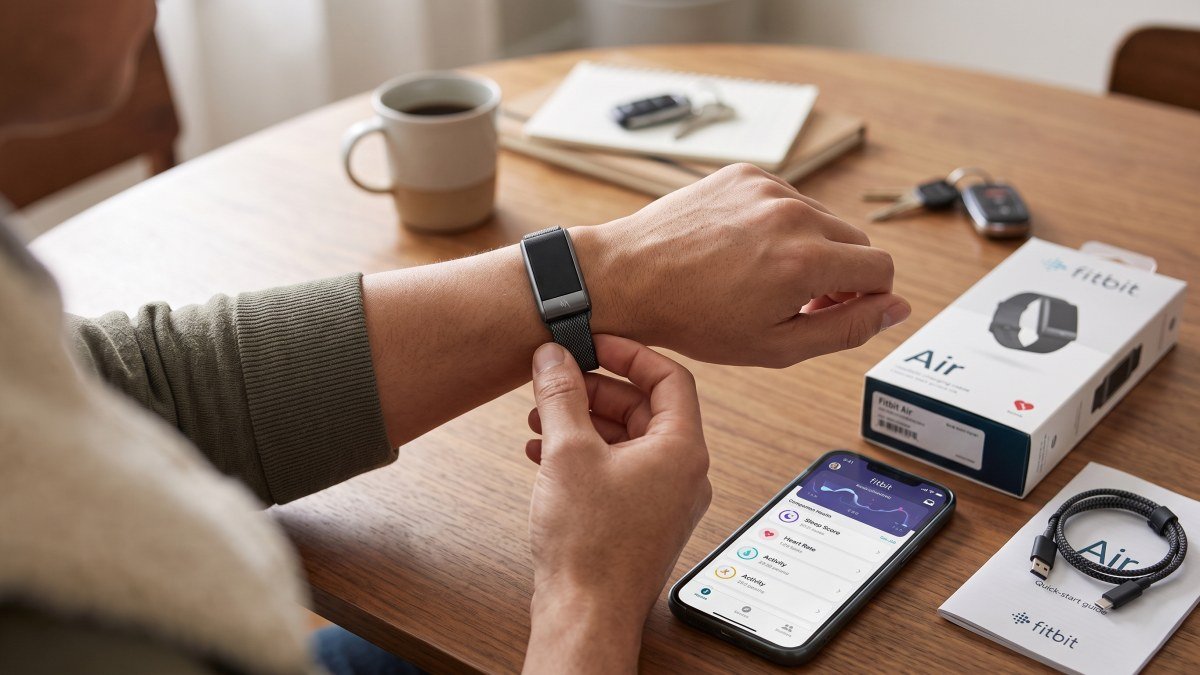 Fitbit Air screen-free fitness tracker review