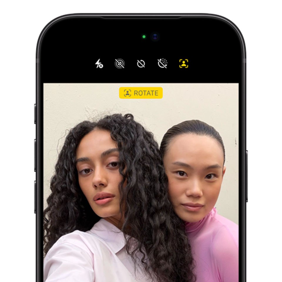 18MP CENTER STAGE FRONT CAMERA