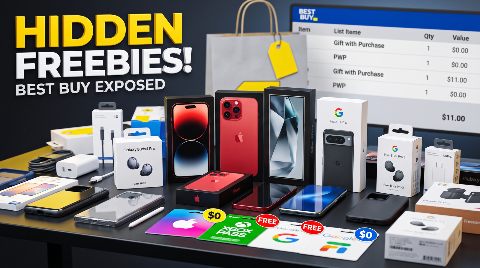 Best Buy hidden phone freebies