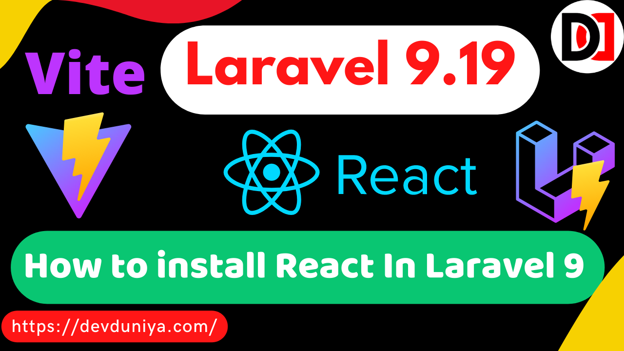 How to Install React Js in Laravel 9.19 with Vite